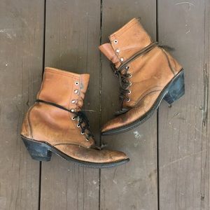 Laredo lace up boots